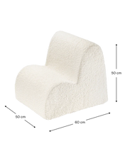 Laden Sie das Bild in den Galerie-Viewer, Cream White Cloud Chair