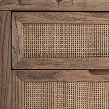 Cargar imagen en el visor de la galería, Elm wood chest of drawers