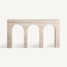 Cargar imagen en el visor de la galería, Travertine Marble Console