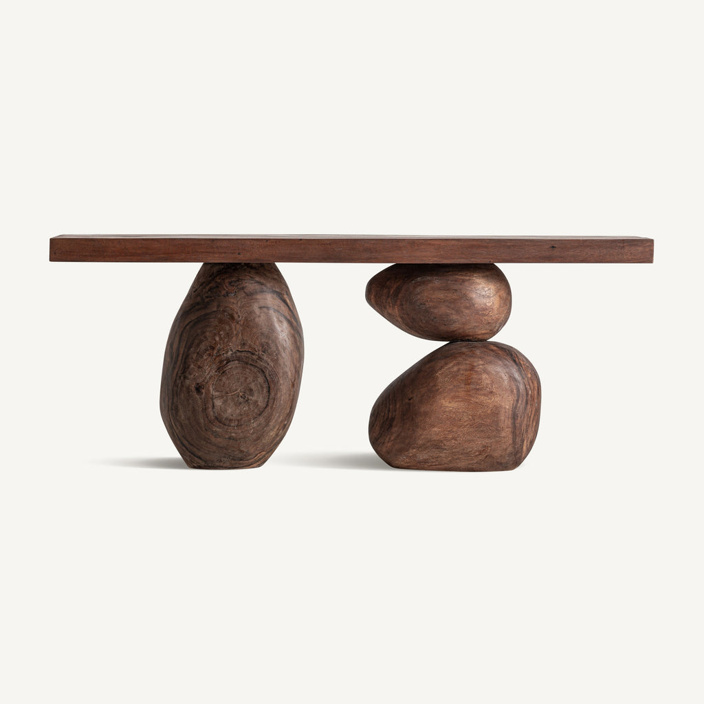 Suar Wood Console