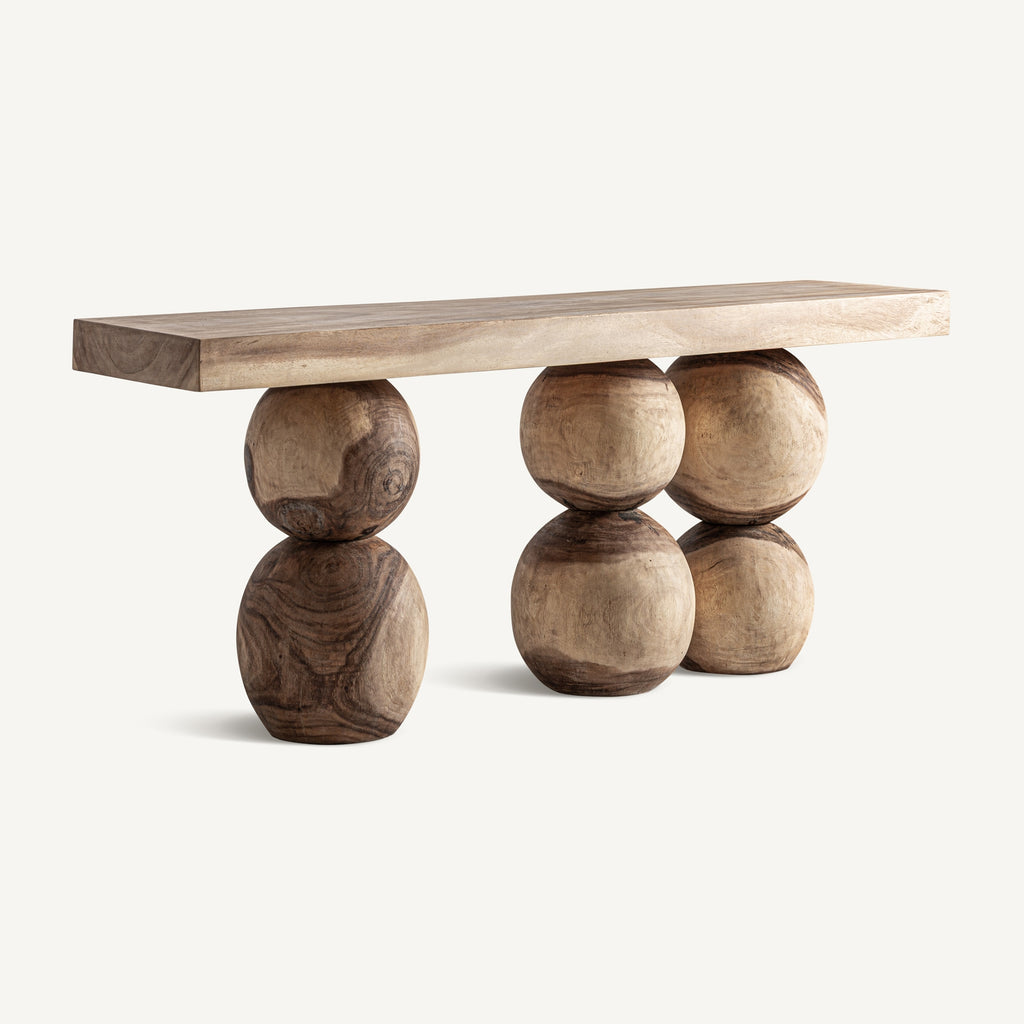 Suar Wood Console