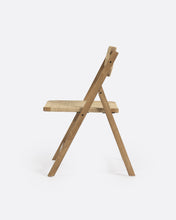 Laden Sie das Bild in den Galerie-Viewer, Teak folding chair with rope