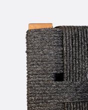 Laden Sie das Bild in den Galerie-Viewer, Black teak outdoor chair