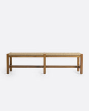 Load image into Gallery viewer, Teak Outdoor bench