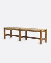 Load image into Gallery viewer, Teak Outdoor bench