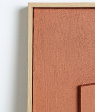 Carica l&#39;immagine nel visualizzatore di Gallery, Wall art terracotta set of 2