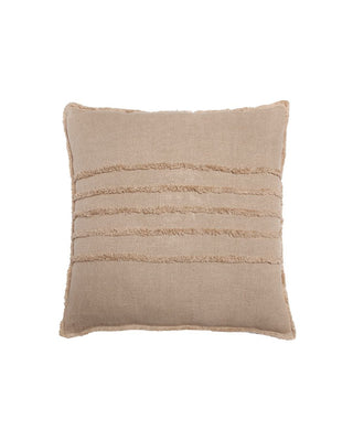 Cushion  in natural linen 45 x 45 cm