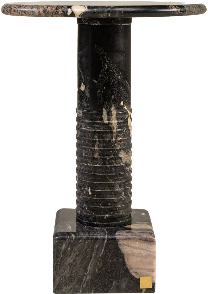 Norvigo Marble Marble Side Table
