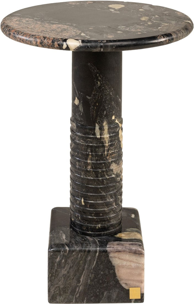 Norvigo Marble Marble Side Table