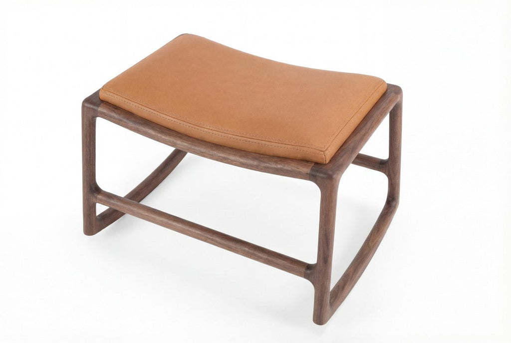 Dedo Footstool - Walnut