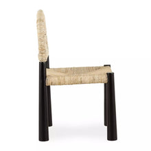 Carica l&#39;immagine nel visualizzatore di Gallery, Abaca and Teak wood chair