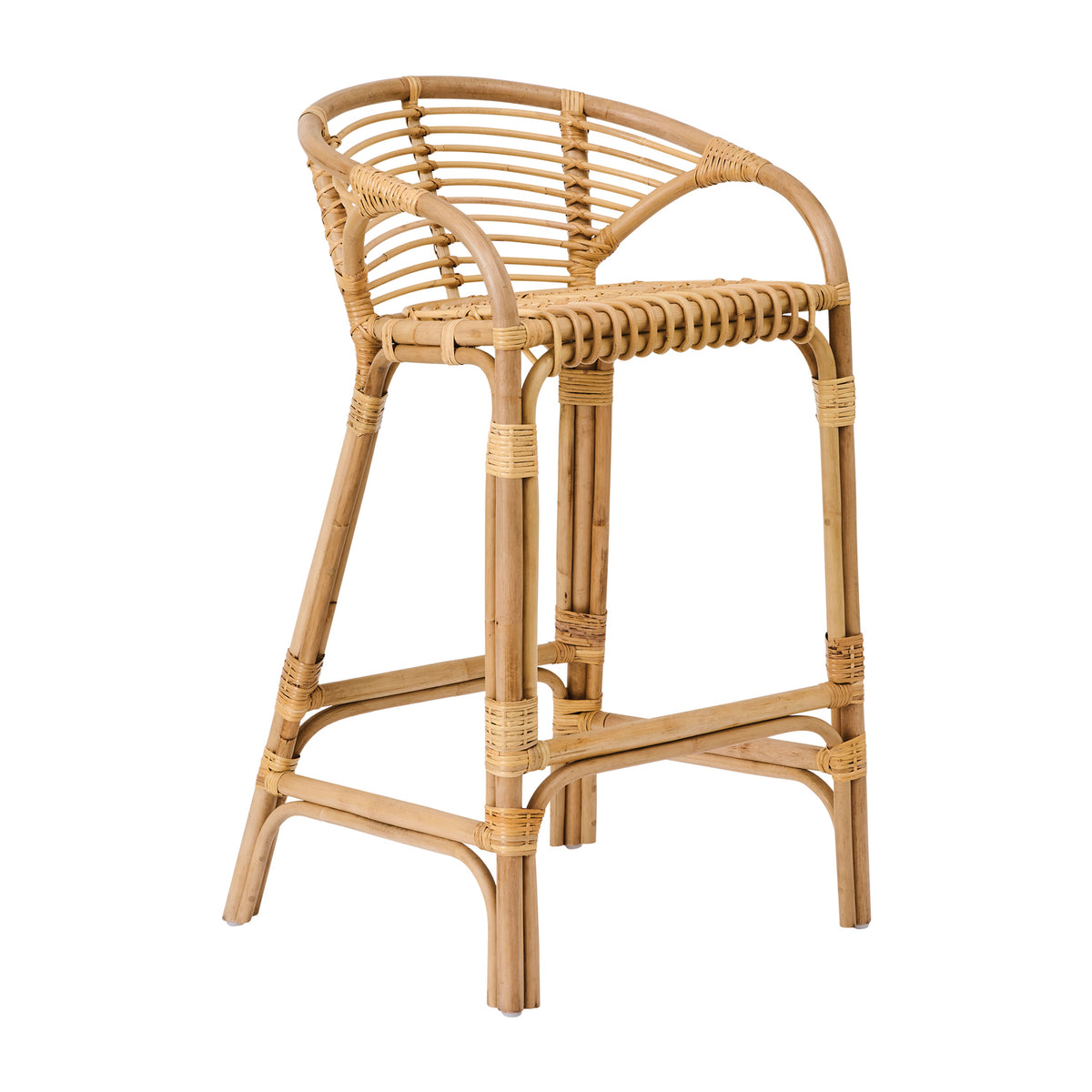 BARSTOOL | RATTAN | H 97