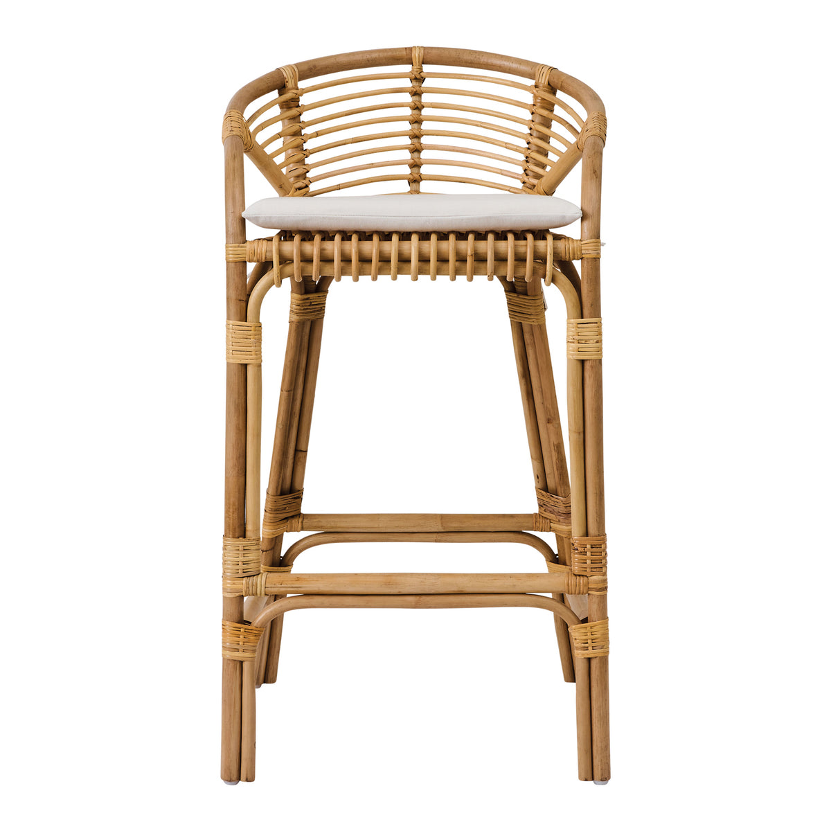 BARSTOOL | RATTAN | H 97
