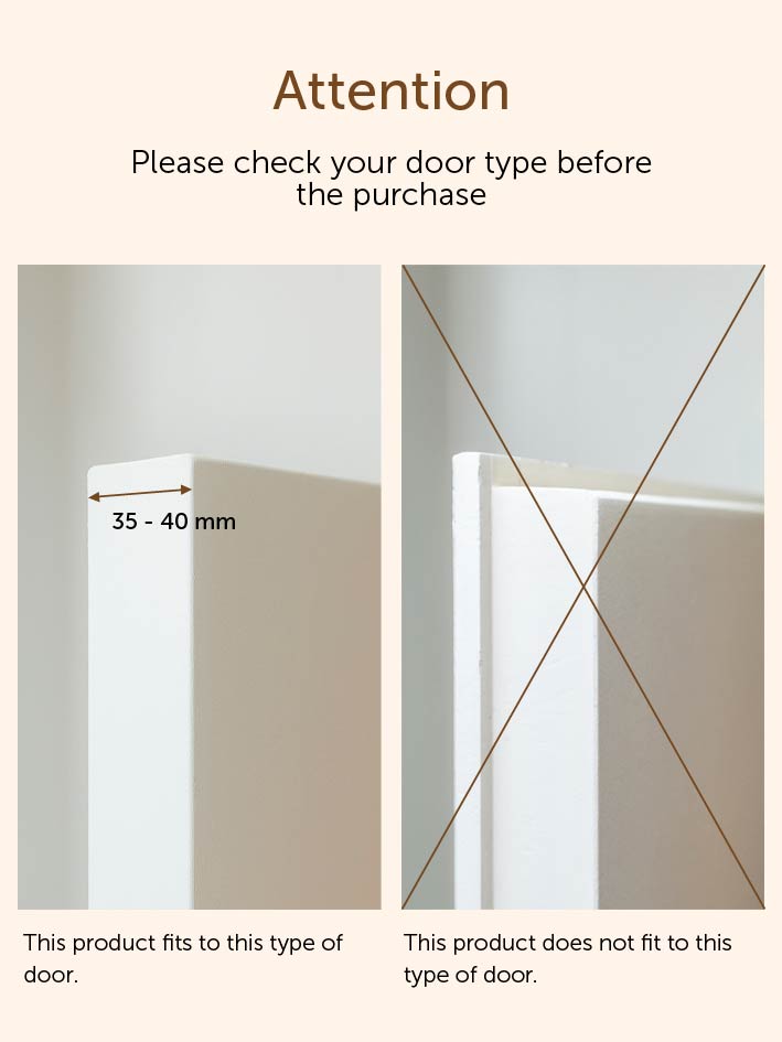 SILMU wall & door hook | beige