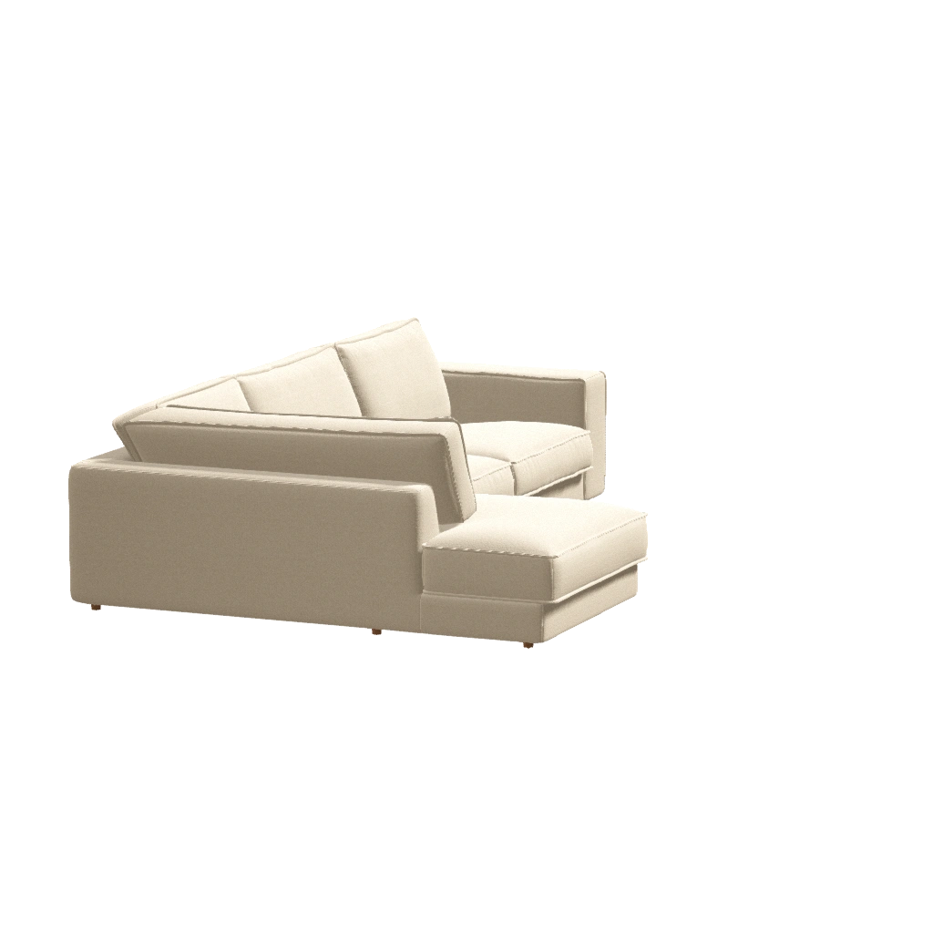 Noora Sofa 315x204cm in Adria Ivory