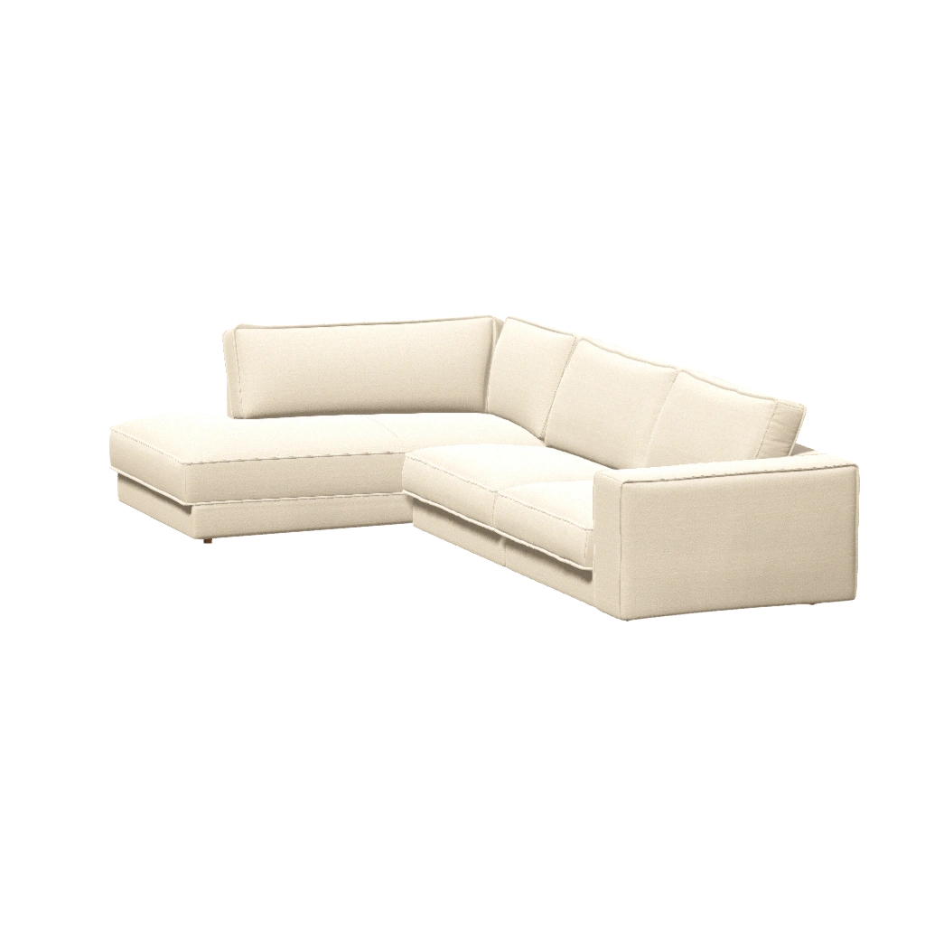 Noora Sofa 315x204cm in Adria Ivory