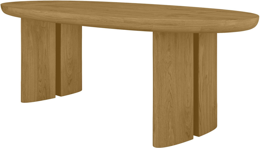 Oval Dining Table Solid Oak