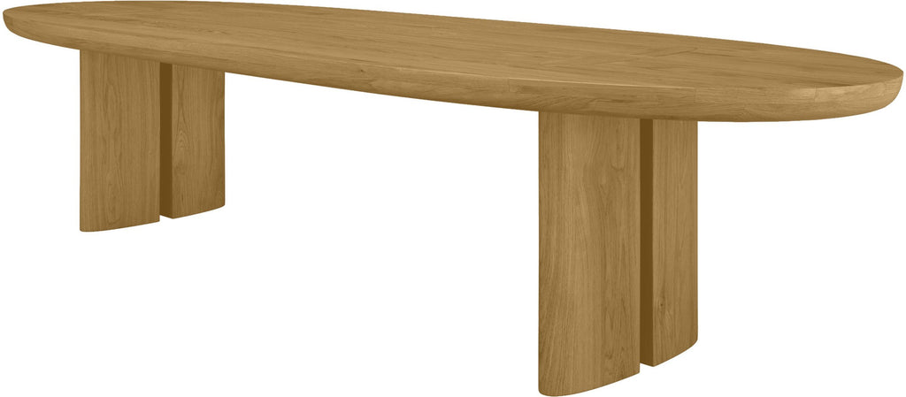Oval Dining Table Solid Oak