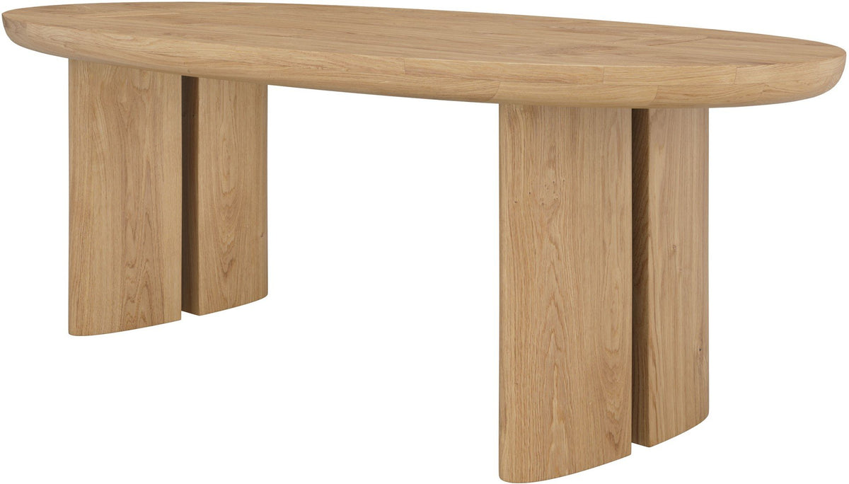 Oval Dining Table Solid Oak