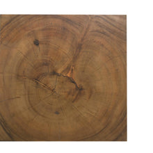 Cargar imagen en el visor de la galería, Square Side Table-30x30x43-Natural-Munggur