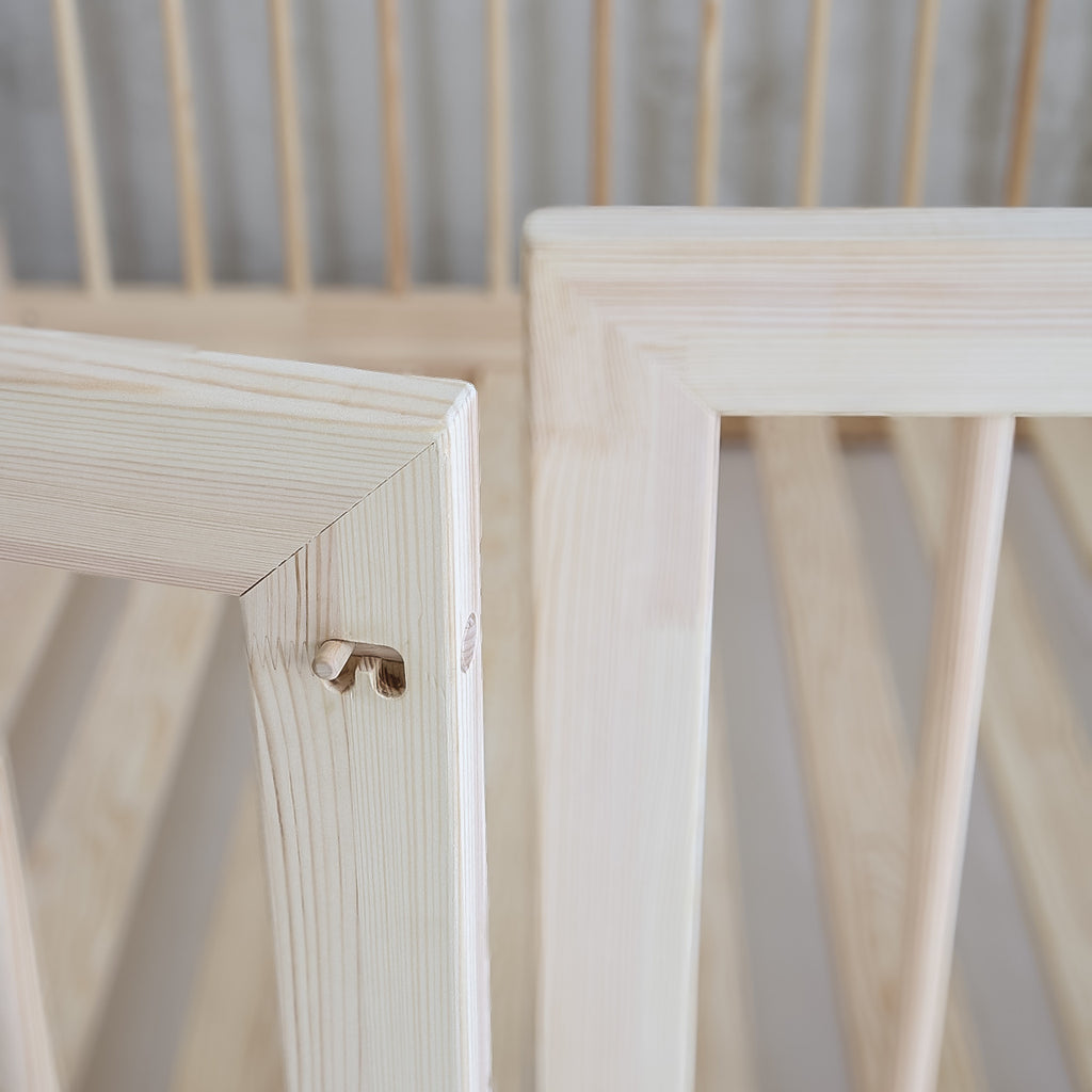 Bambi with rung rail 200x100 natural