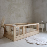 Bambi with rung rail 200x120 natural