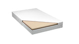 Foam-latex mattress with coconut mat 200x90