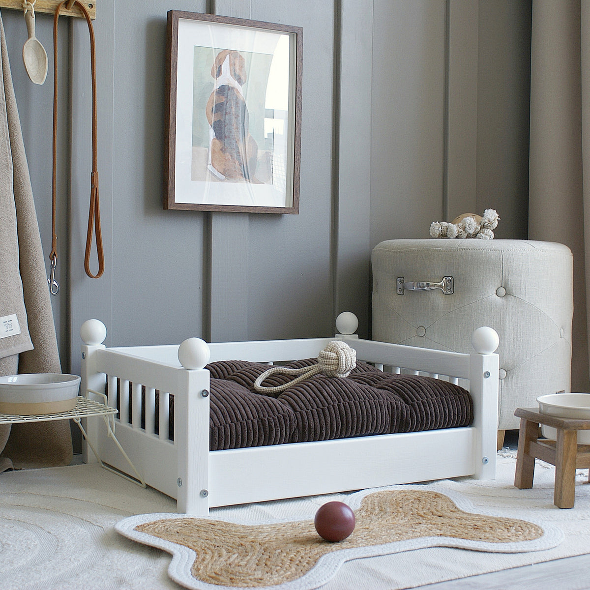 Taco Bed White (L)
