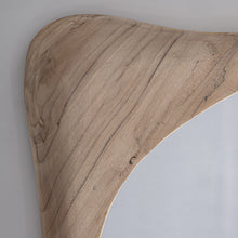 Cargar imagen en el visor de la galería, Teak Wood Organic Mirror