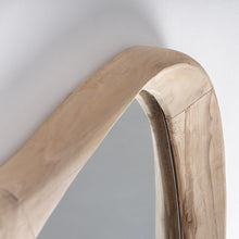 Cargar imagen en el visor de la galería, Teak Wood Organic Mirror