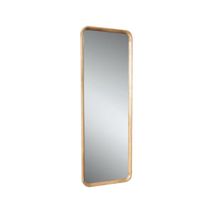 Rectangular curvy mirror
