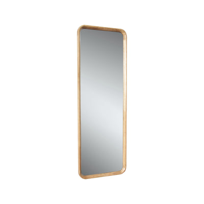 Rectangular curvy mirror