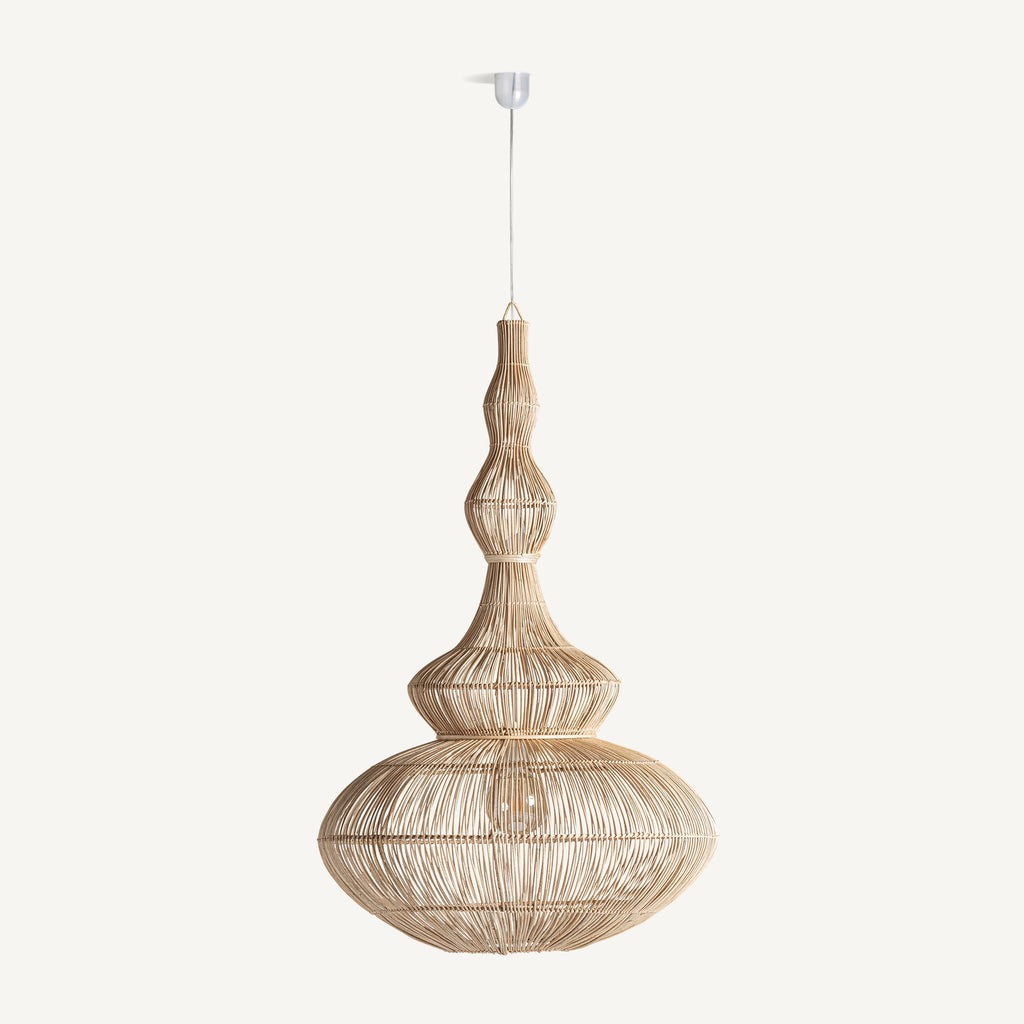 Rattan Boho Lamp