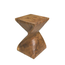 Cargar imagen en el visor de la galería, Square Side Table-30x30x43-Natural-Munggur