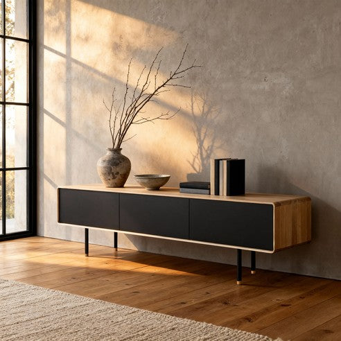 Fina Lowboard 200 - Three Drawers