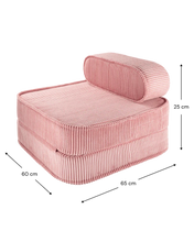 Load image into Gallery viewer, Pink Mousse Flip Chair
