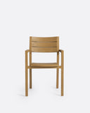 Outdoor natural chair stackable