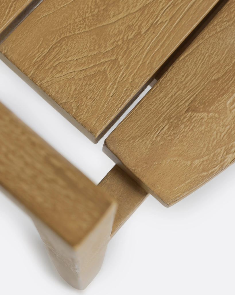 Outdoor natural chair stackable