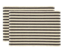 Carica l&#39;immagine nel visualizzatore di Gallery, Södahl Statement Stripe Placemat 33 x 48 cm 2 pcs