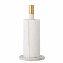 Load image into Gallery viewer, Emira Kitchen Paper Stand, White, Marble