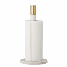 Cargar imagen en el visor de la galería, Emira Kitchen Paper Stand, White, Marble