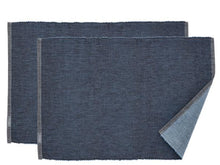 Load image into Gallery viewer, Södahl Melange Placemat 33 x 48 cm 2 pcs Blue