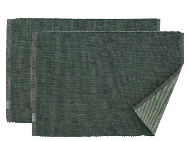 Södahl Melange Placemat 33 x 48 cm 2 pcs Green