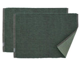 Södahl Melange Placemat 33 x 48 cm 2 pcs Green