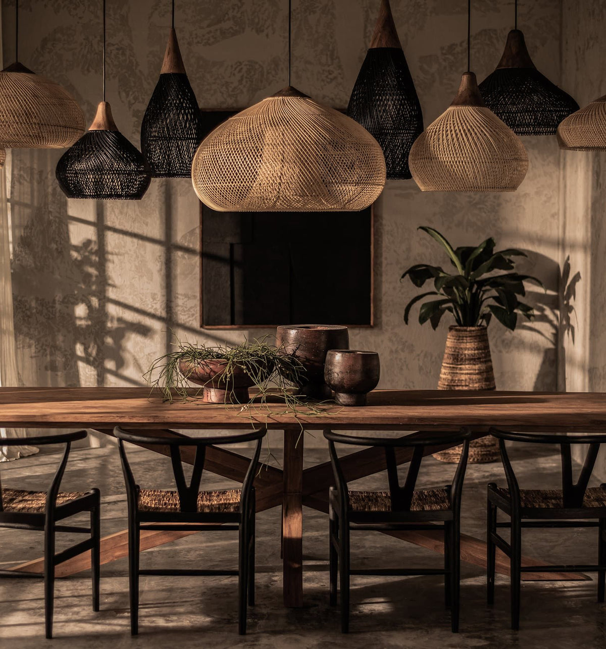 Banjo Lamp Pure Charcoal