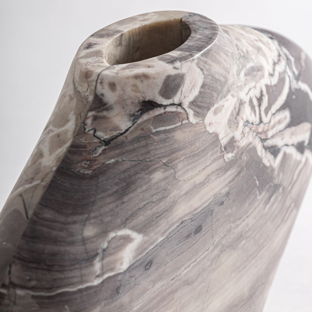 Marble Vase Grey
