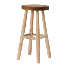 Load image into Gallery viewer, BAR STOOL | TEAK | H 70 CM