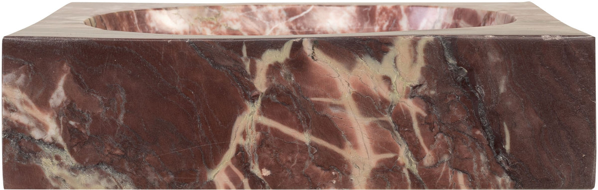 Rosalia Pink Marble Bowl Large