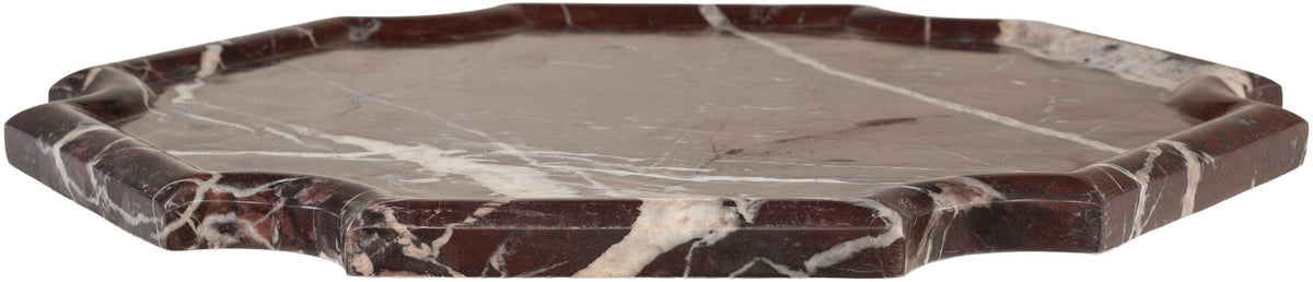 Rosso Levanto Marble Tray Large