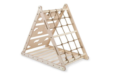 Orangutan 87cm climbing triangle with three sides and natural rope